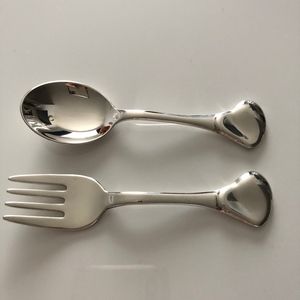 Tiffany and Co Elsa Peretti Baby Fork and spoon